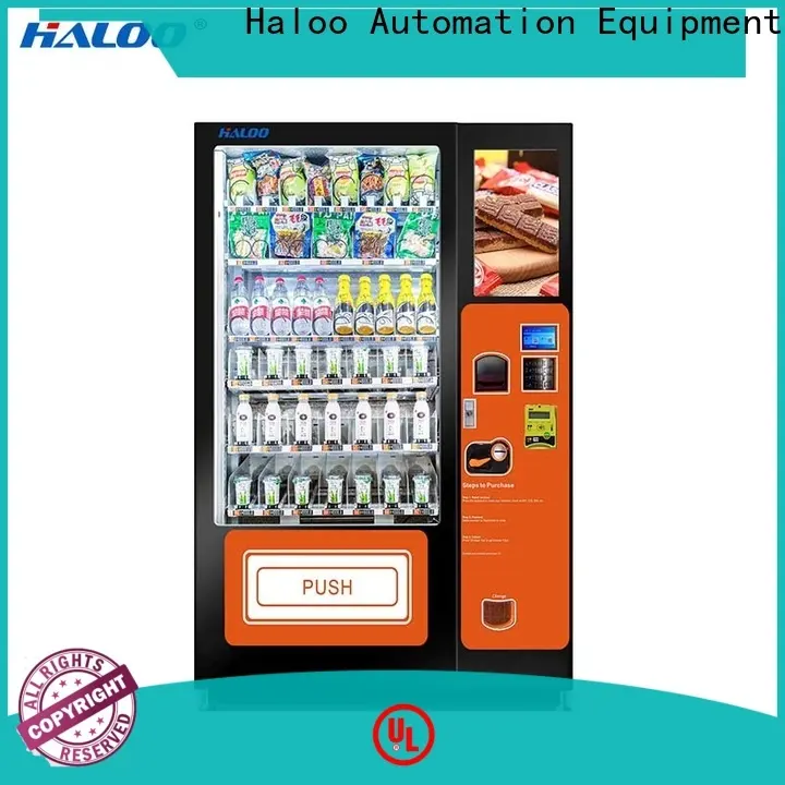 Haloo convenient fruit vending machine manufacturer for drinks 1
