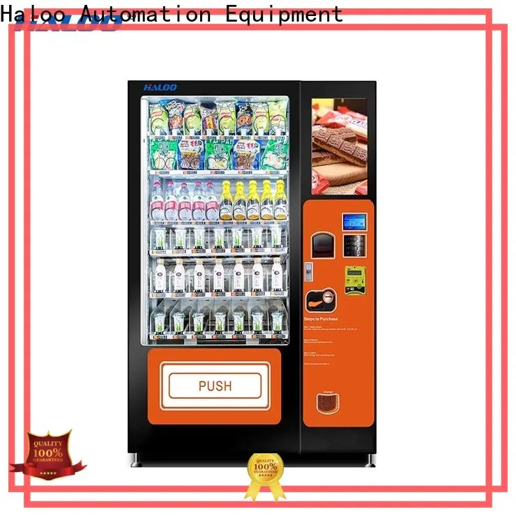 Haloo automatic snack machine factory for fragile goods 1