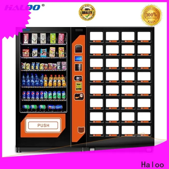 Haloo top soda snack vending customized for drink 1