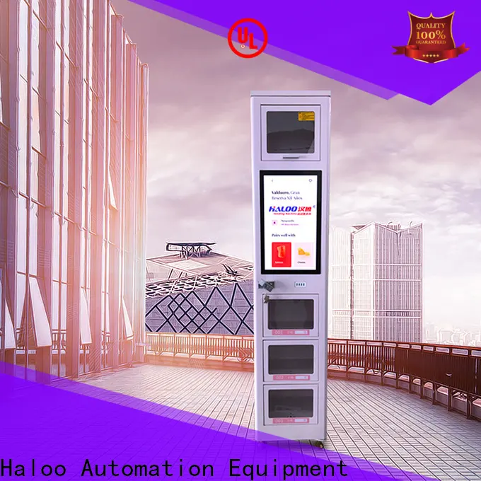 Haloo touch screen robot vending machine wholesale for garbage cycling 1
