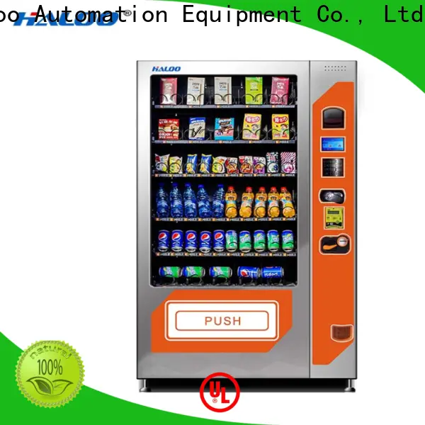 Haloo high-quality cold drink vending machine with good price for snack 1