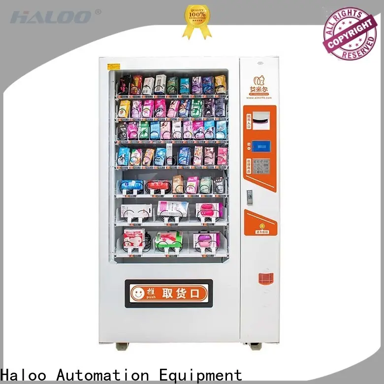 Haloo high capacity condom vending customized for pleasure 1