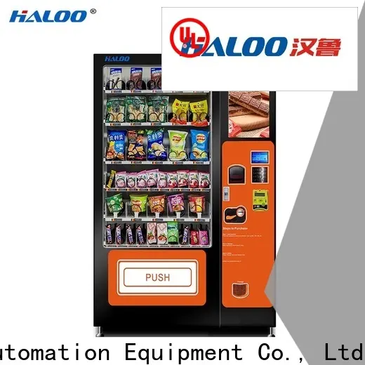 Haloo high capacity vending machine price wholesale for merchandise 1