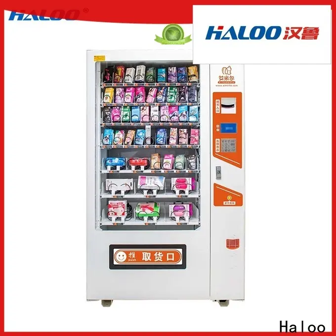 Haloo 24-hour condom machine customized for shopping mall 1