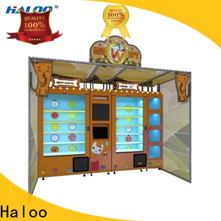 Haloo energy saving vending kiosk factory direct supply for lucky box gift 1