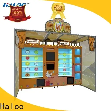 Haloo energy saving vending kiosk factory direct supply for lucky box gift 1