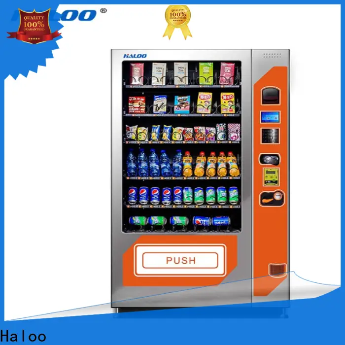 Haloo top combo vending machines with good price for food 1