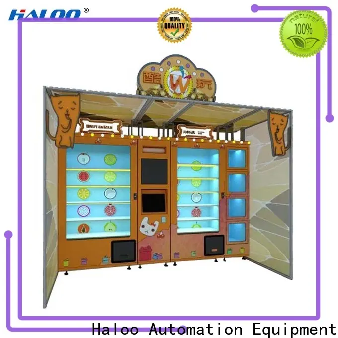 Haloo touch screen vending kiosk manufacturer for lucky box gift 1