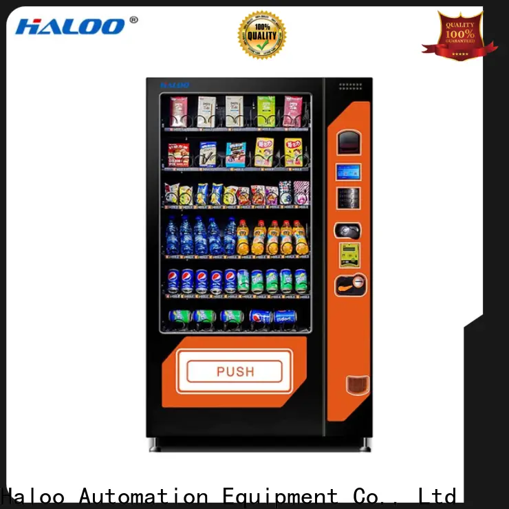Haloo custom combo vending machines factory direct supply for drink 1