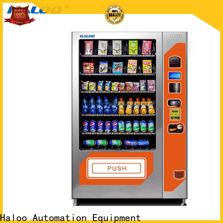 Haloo latest combo vending machines customized for snack 1