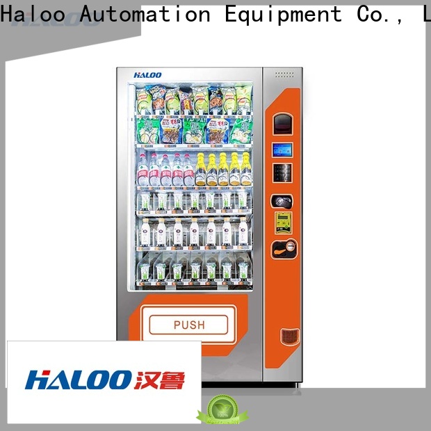 Haloo convenient cool vending machines manufacturer for drinks 1