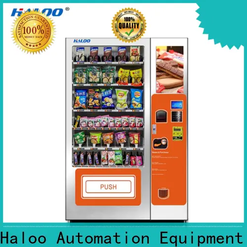 Haloo tea vending machine factory direct supply for snack 1