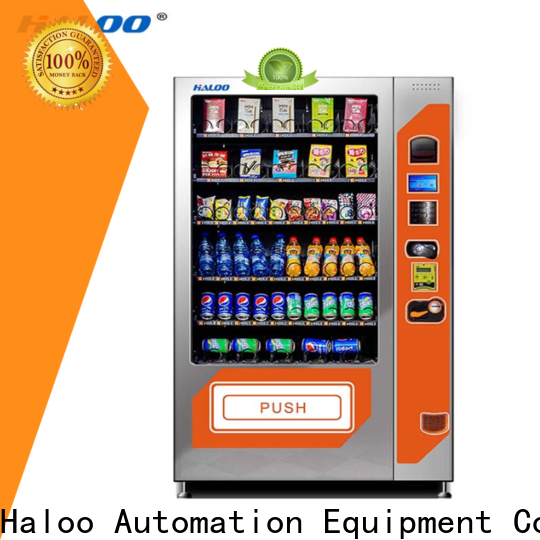 Haloo combo vending machines factory direct supply for food 1
