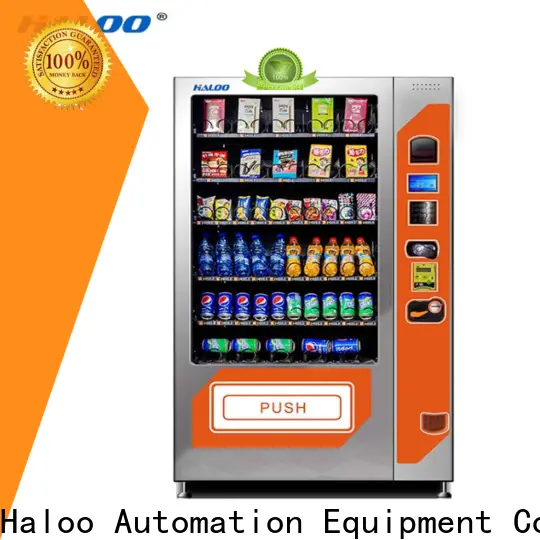Haloo combo vending machines factory direct supply for food 1
