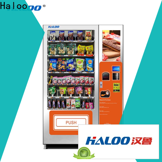 Haloo latest soda snack vending manufacturer for snack 1