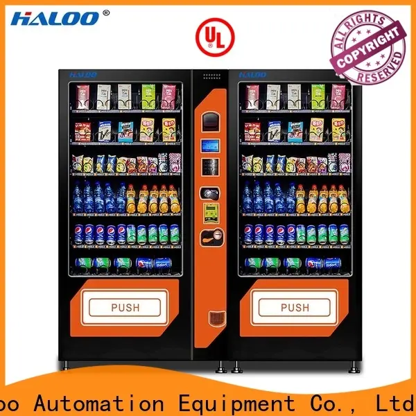 Haloo latest combo vending machines design for food 1