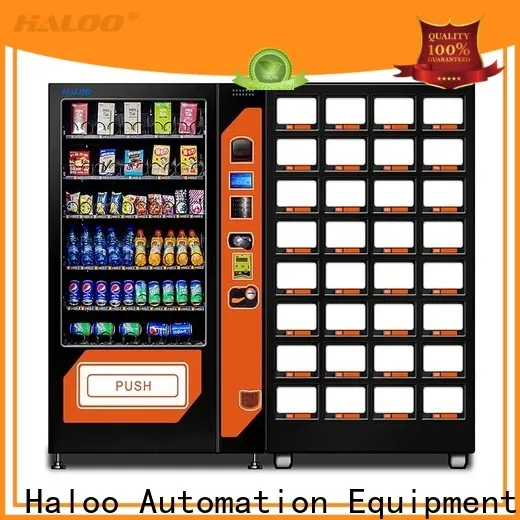 Haloo new cold drink vending machine manufacturer for snack 1