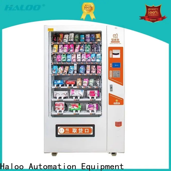 Haloo GPRS remote manage condom vending directly sale for shopping mall 1