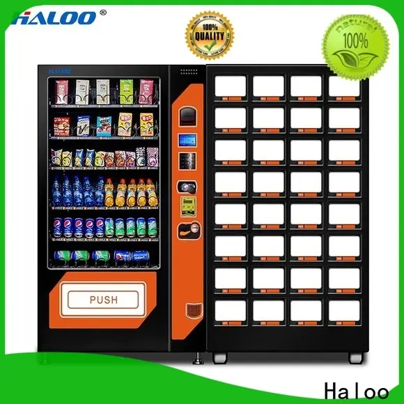 Haloo top beverage vending machine with good price for snack 1