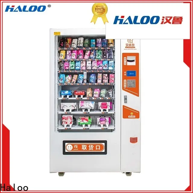 Haloo automatic condom vending directly sale for shopping mall1 1