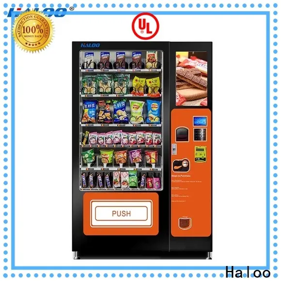 Haloo anti-theft soda vending machine design for merchandise 1