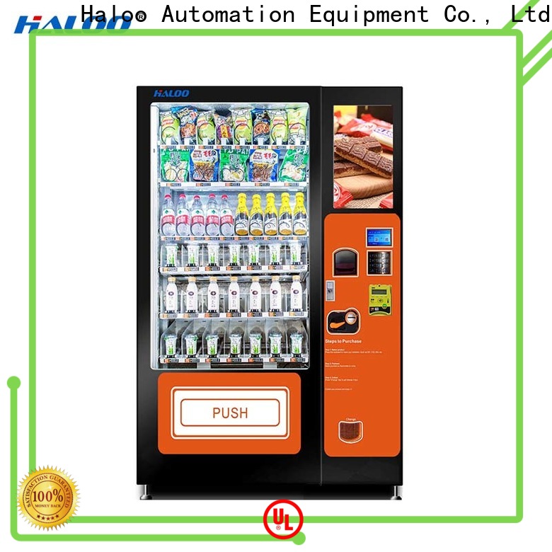 Haloo large capacity fruit vending machine factory for drinks 1