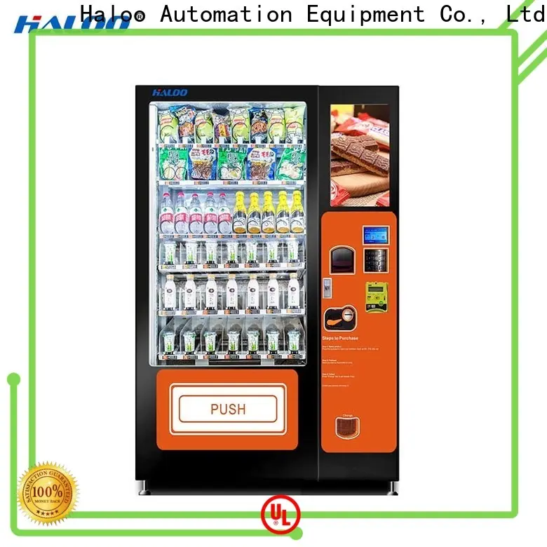 Haloo large capacity fruit vending machine factory for drinks 1