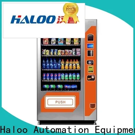 Haloo cold drink vending machine factory direct supply for snack 1