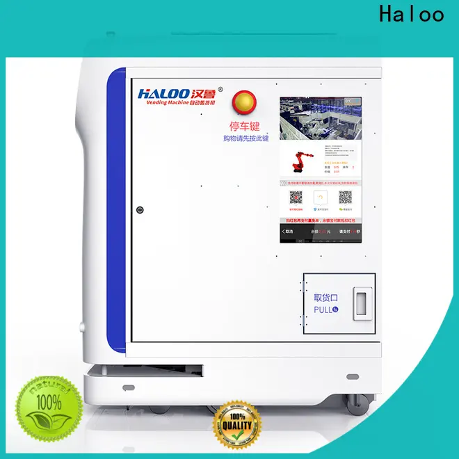 Haloo smart remote management robot vending machine customized for garbage cycling 1
