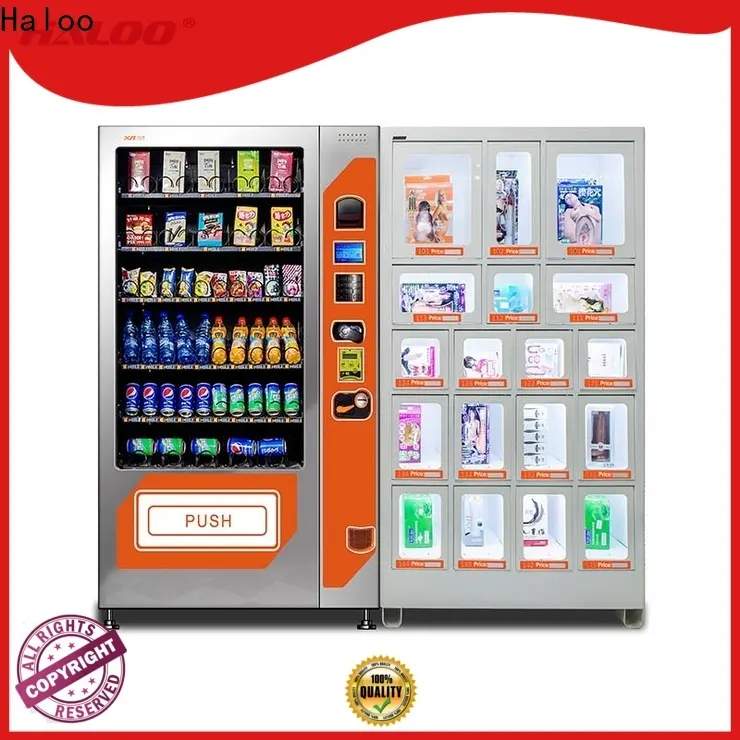 Haloo automatic condom dispenser wholesale for shopping mall 1