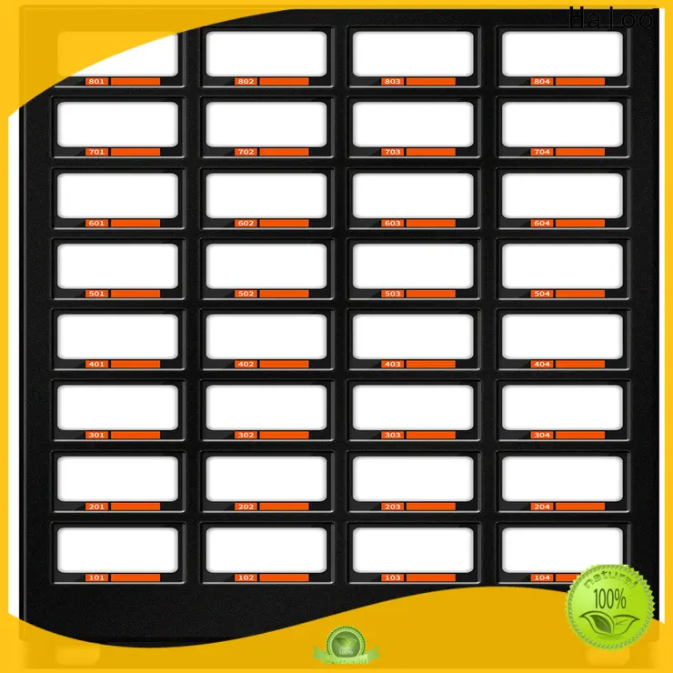 Haloo ads touch screen condom dispenser factory direct supply for shopping mall 1