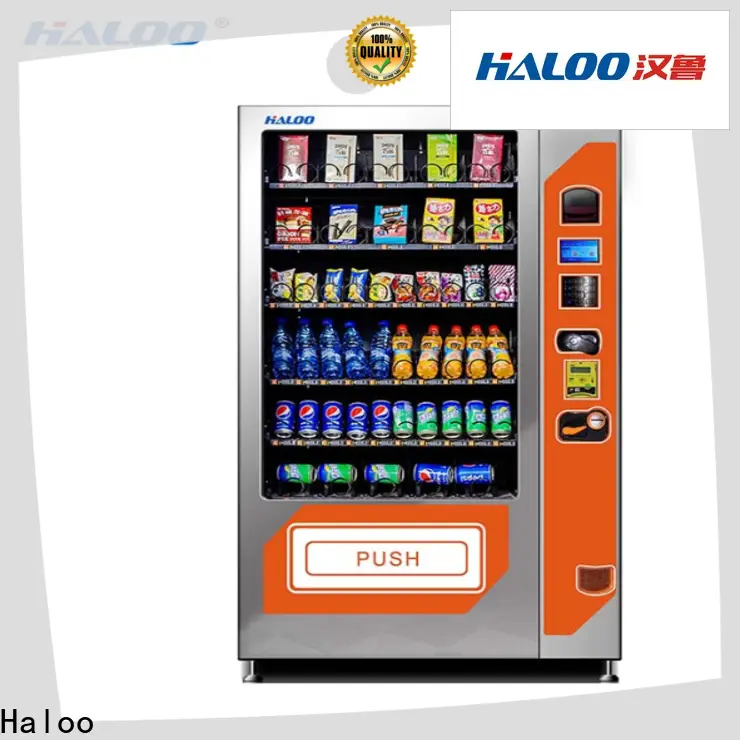 Haloo new combo vending machines design for drink 1
