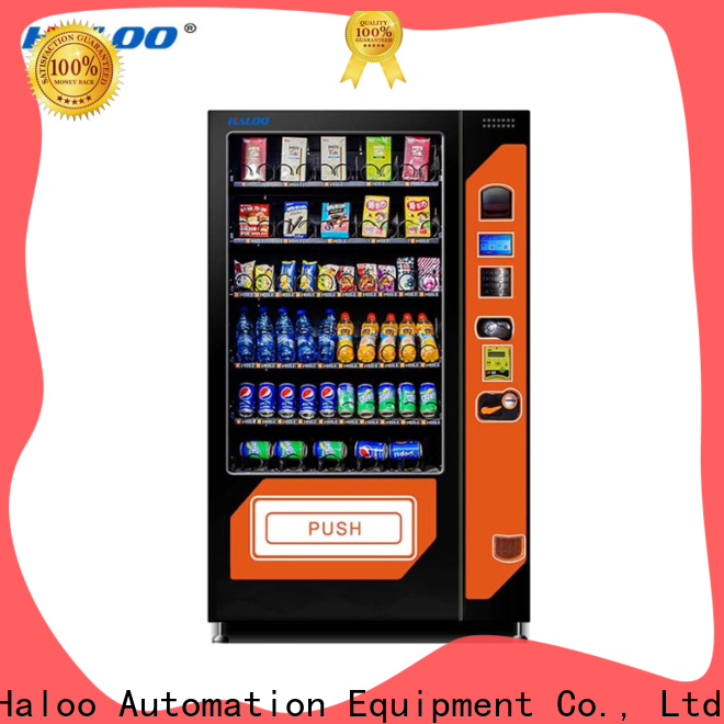 Haloo combo vending machines factory direct supply for food2 1