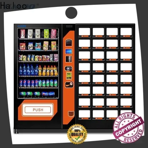 Haloo coffee vending machine customized for drink 1