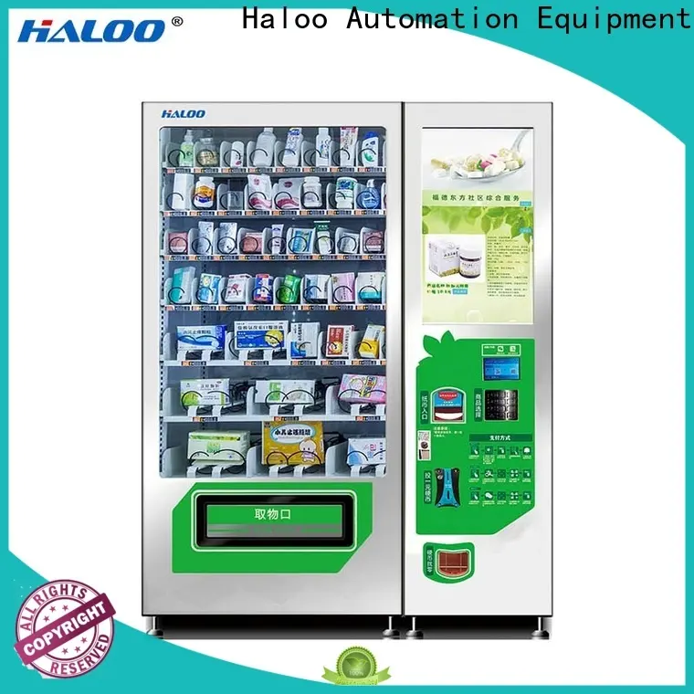 Haloo smart vending machine price wholesale for merchandise 1