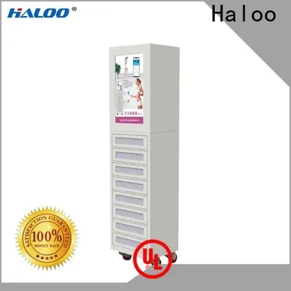Haloo touch screen cigarette vending machine manufacturer for garbage cycling 1