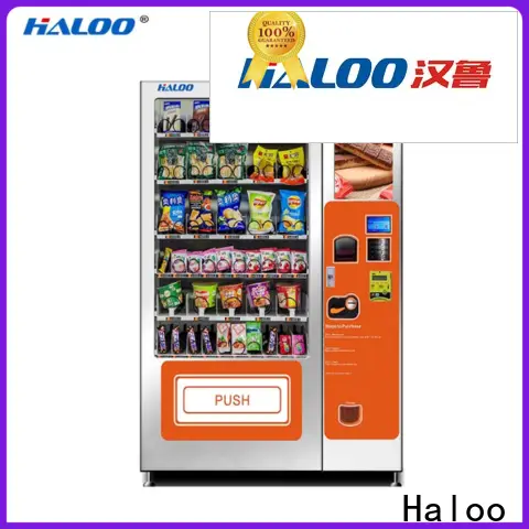 Haloo chocolate vending machine customized for food 1