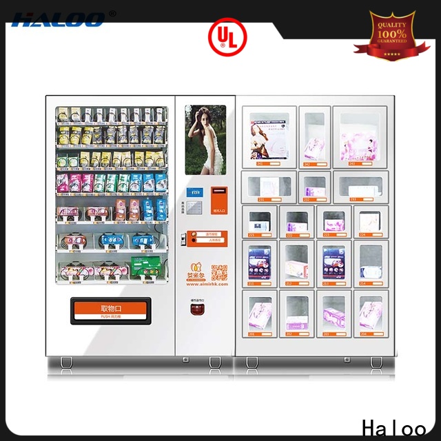 Haloo 24-hour condom vending machine customized for shopping mall 1