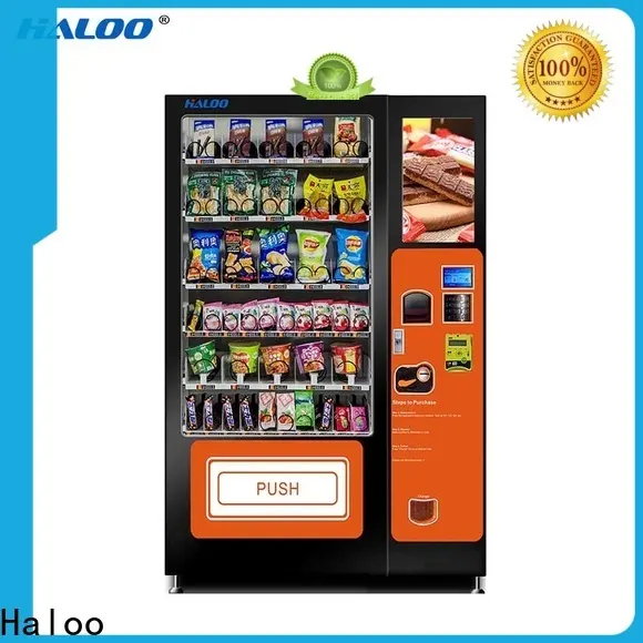 Haloo cost-effective drink vending machine factory for shopping mall 1