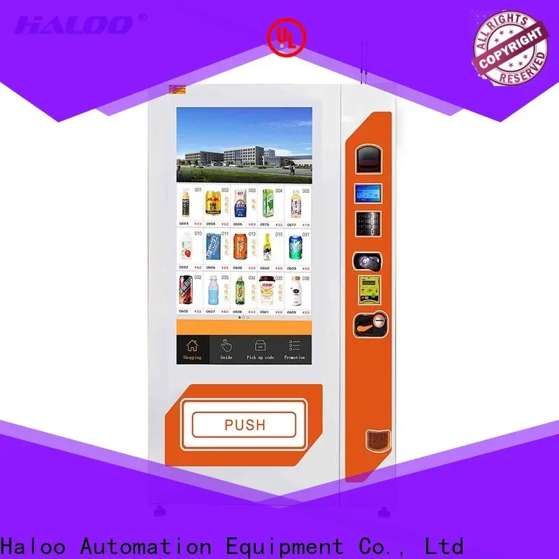 Haloo cost-effective snack vending machine wholesale for merchandise 1