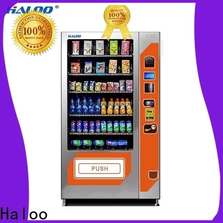 Haloo latest soda snack vending design for food 1