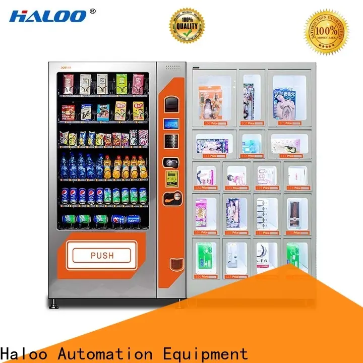 Haloo high quality condom vending machine supplier for adults 1