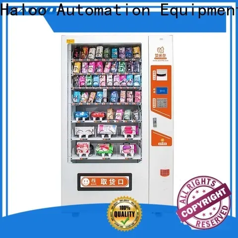 Haloo ads touch screen condom dispenser supplier for adults 1