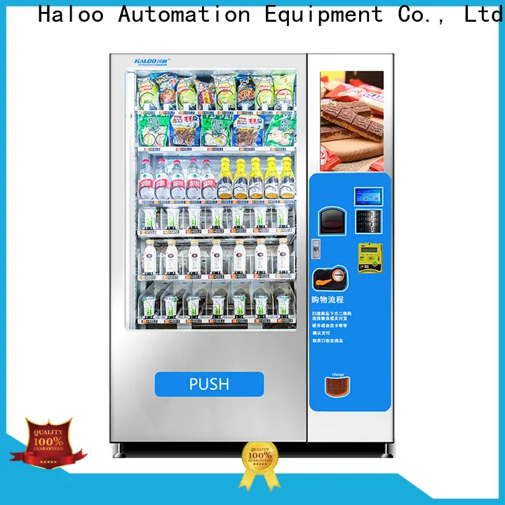 Haloo soda and snack vending machine design 1