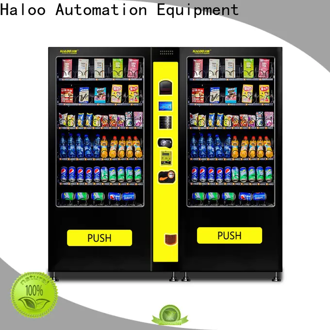 Haloo snack and drink vending machine design 1