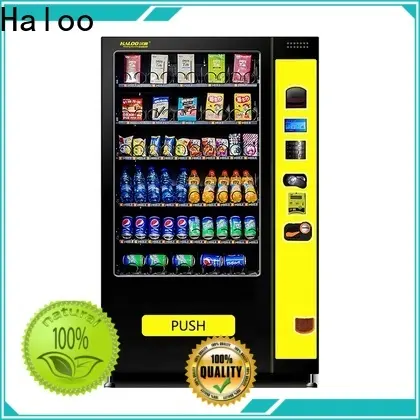 Haloo high capacity snack and drink vending machine design 1