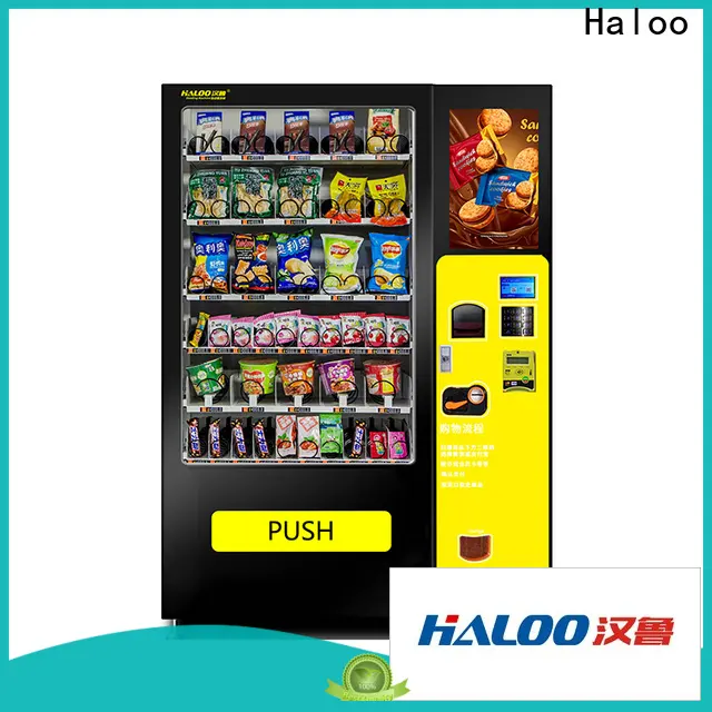 Haloo soda and snack vending machine wholesale 1
