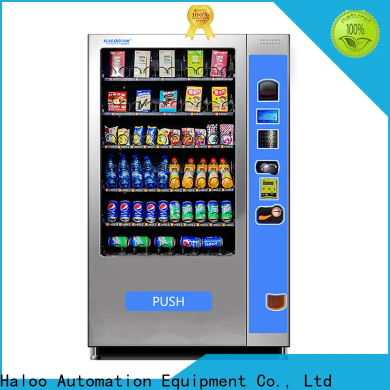 Haloo snack and drink vending machines for sale wholesale 1
