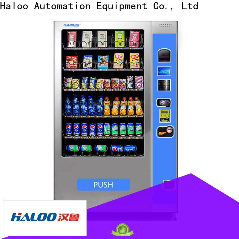 Haloo automatic snack and drink vending machines for sale series 1