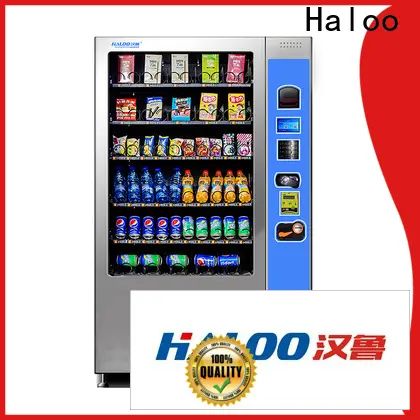 Haloo convenient snack and drink vending machine wholesale 1